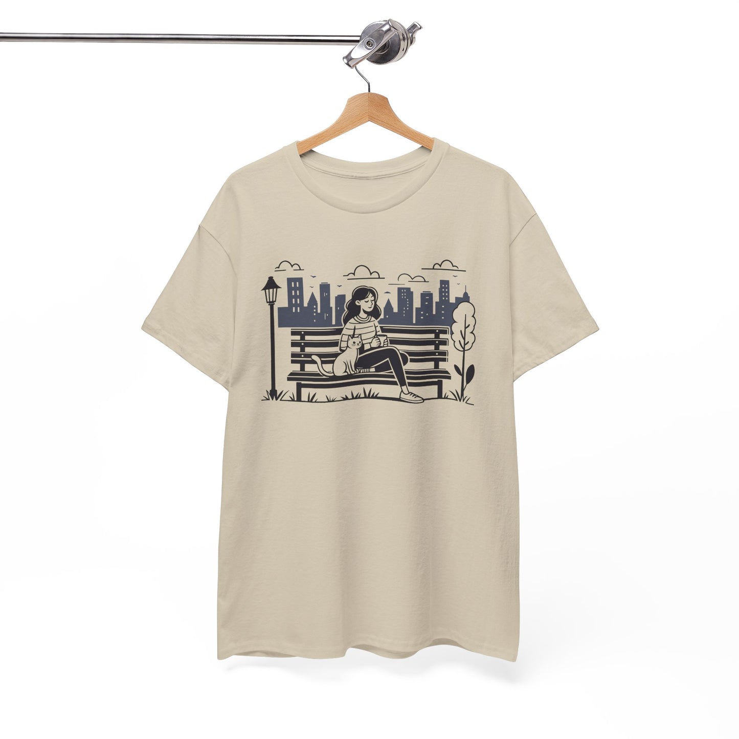 Cat Bench Chill T-Shirt