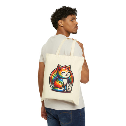 Rainbow Cat Tote