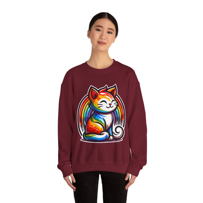 Rainbow Cat Sweatshirt