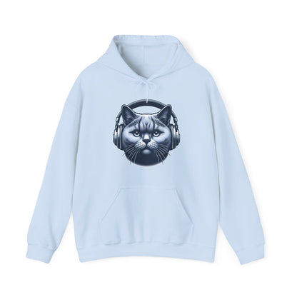 Headphones Cat Hoodie
