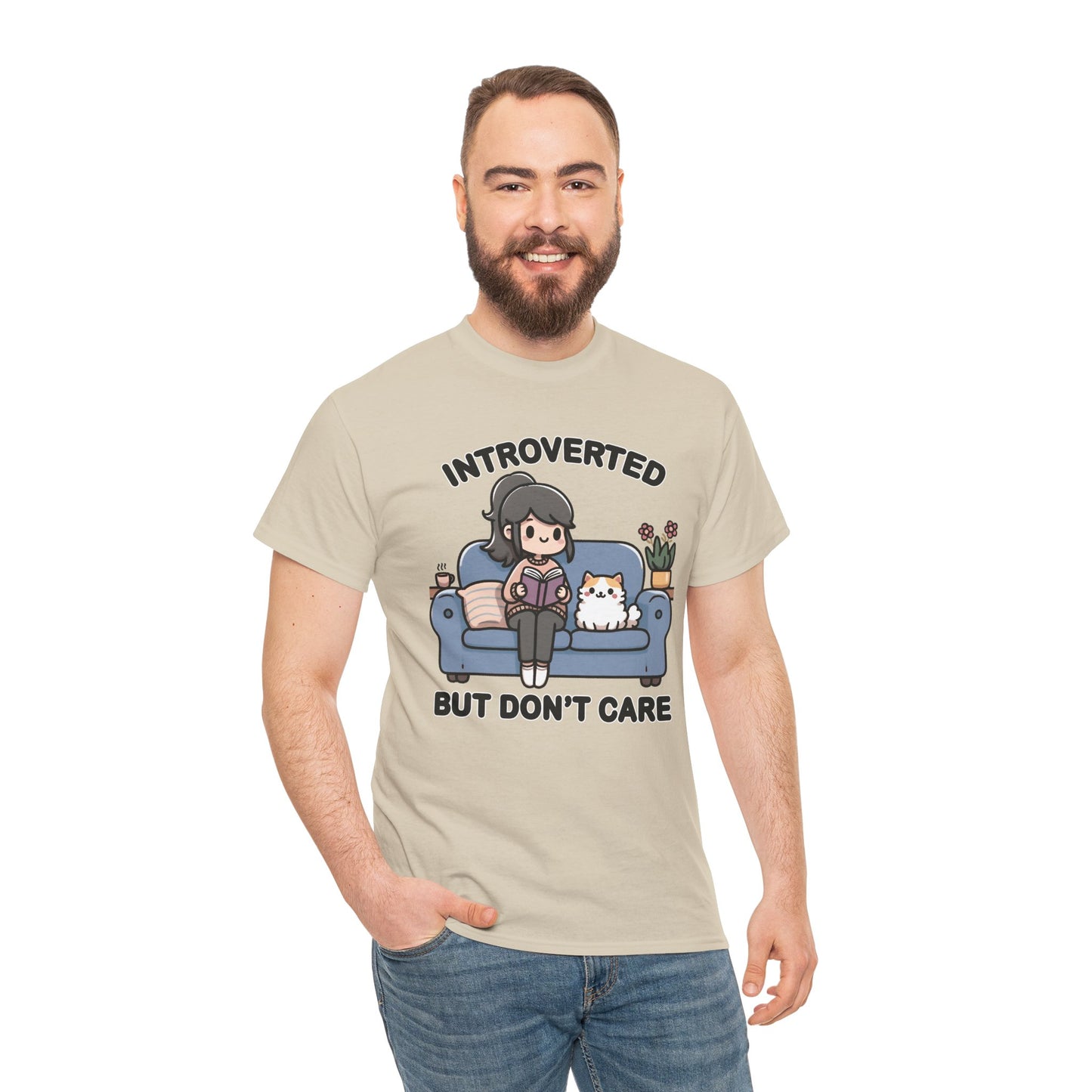 Introverted But Don't Care T-Shirt