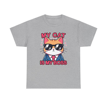 My Cat is my Boss T-Shirt