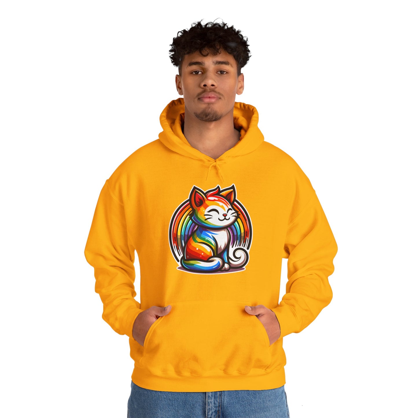 Rainbow Cat Hoodie