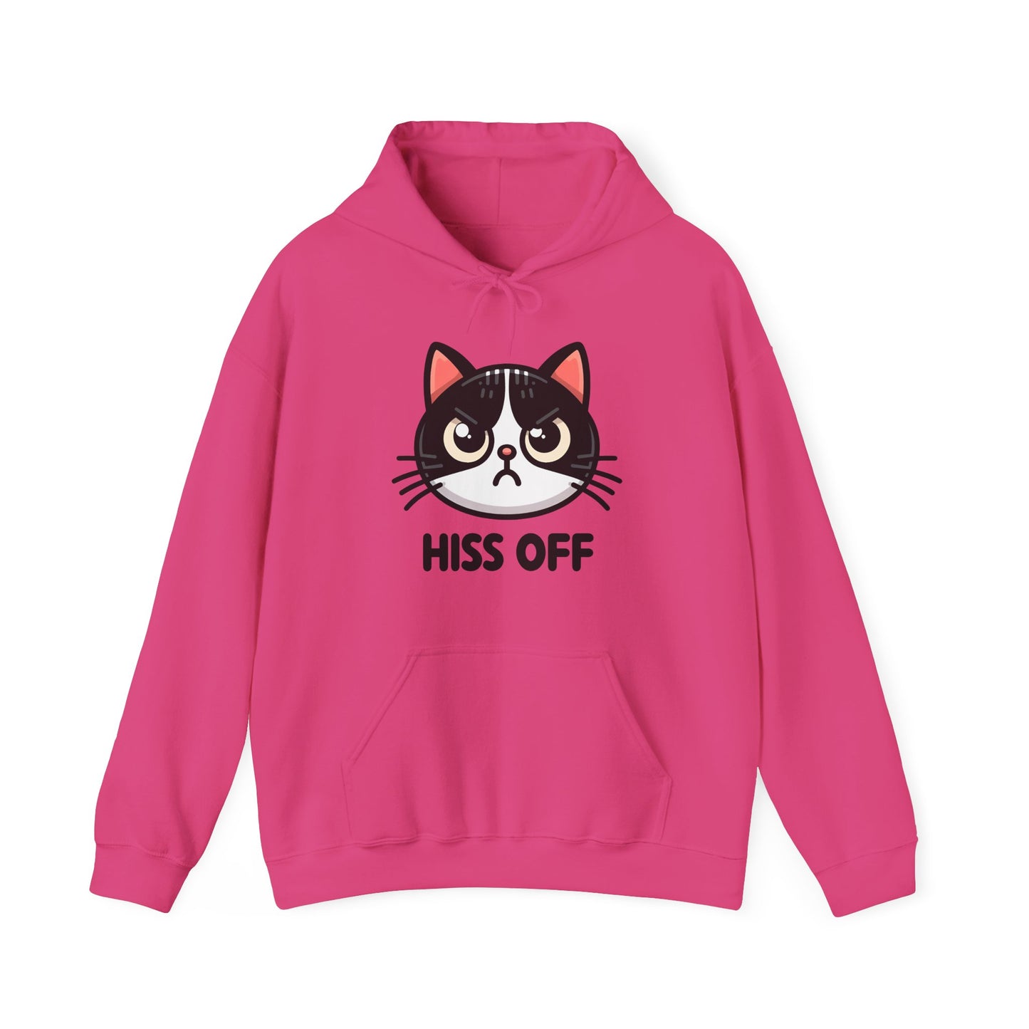 Hiss Off Gender-Neutral Hoodie