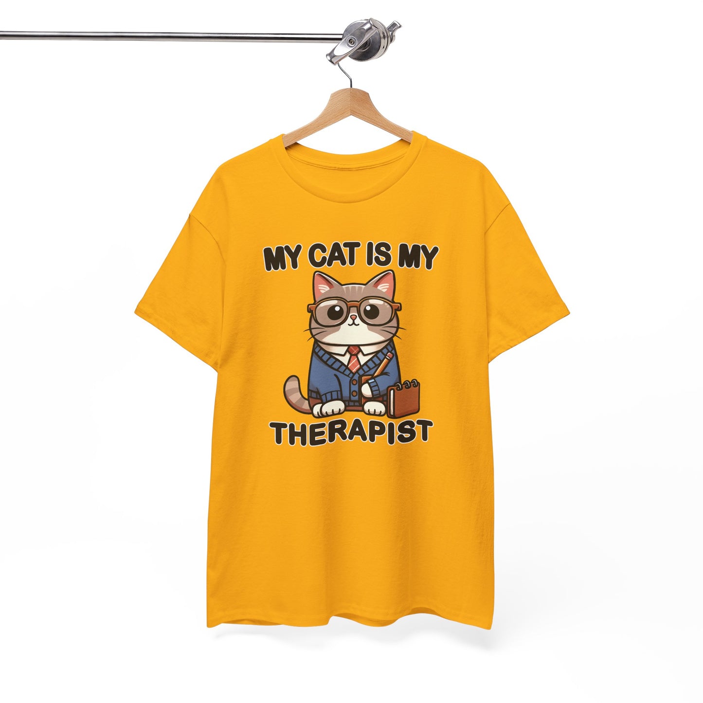 My Cat is My Therapist T-Shirt