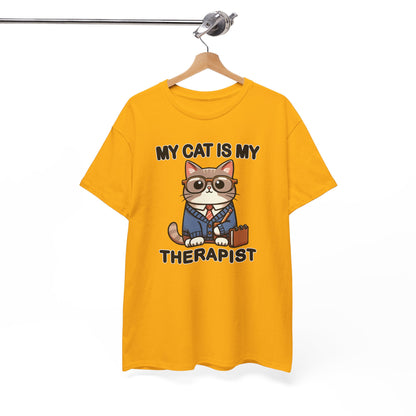 My Cat is My Therapist T-Shirt