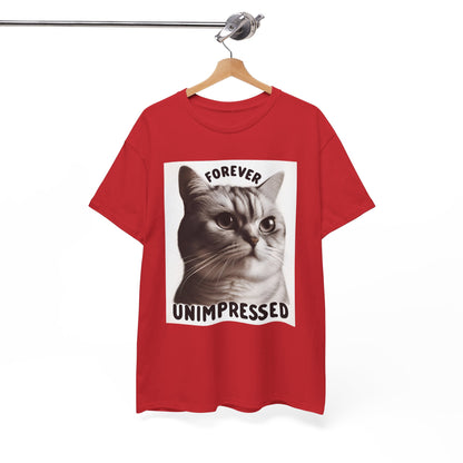 Forever Unimpressed Cat T-Shirt