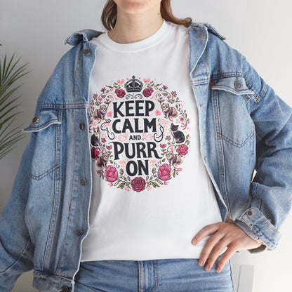 Keep Calm and Purr On T-Shirt