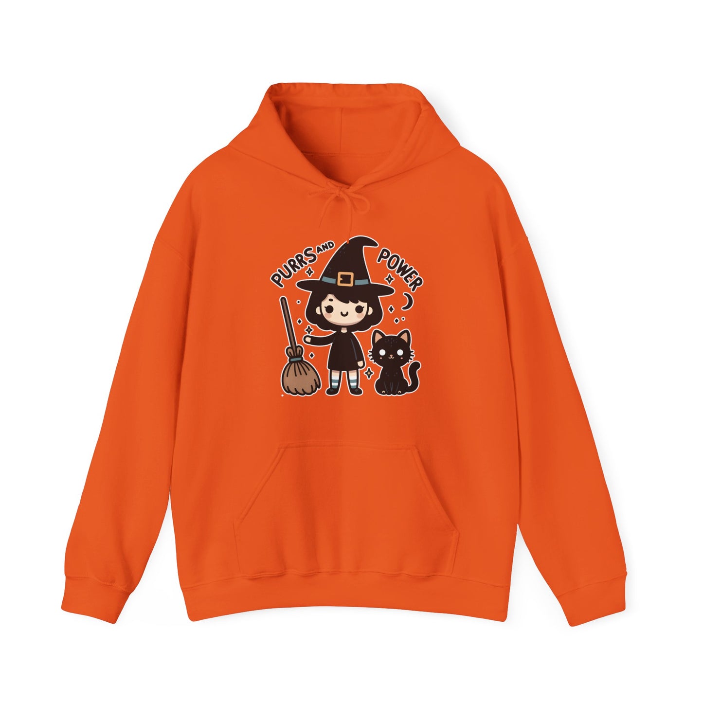 Purrs and Power Gender-Neutral Hoodie