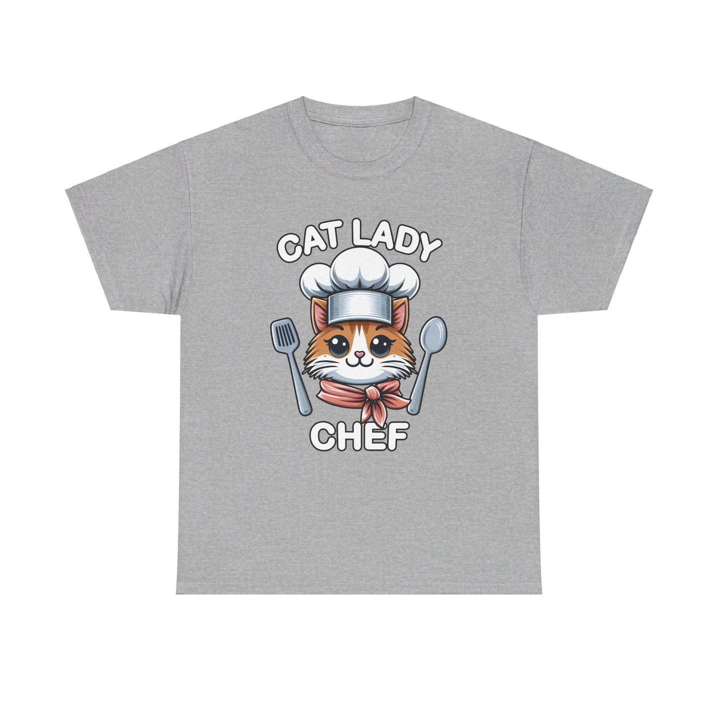 Cat Lady Chef T-Shirt