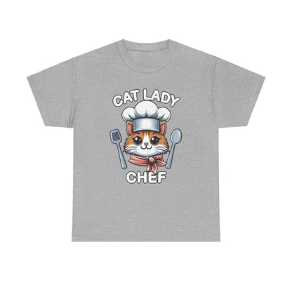 Cat Lady Chef T-Shirt