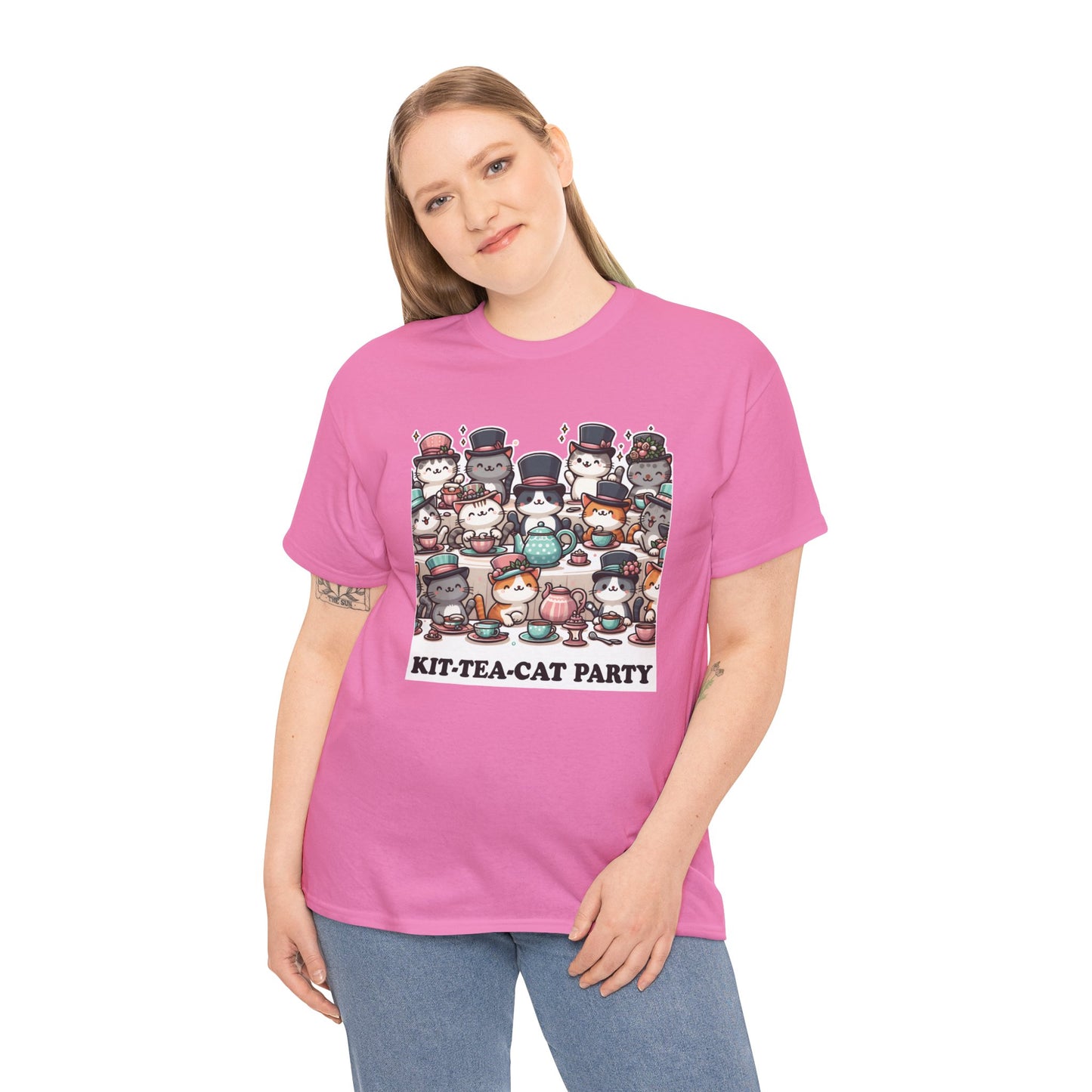 Kit-Tea-Cat Party T-Shirt