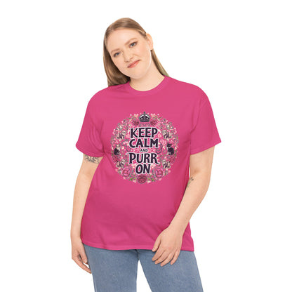 Keep Calm and Purr On T-Shirt