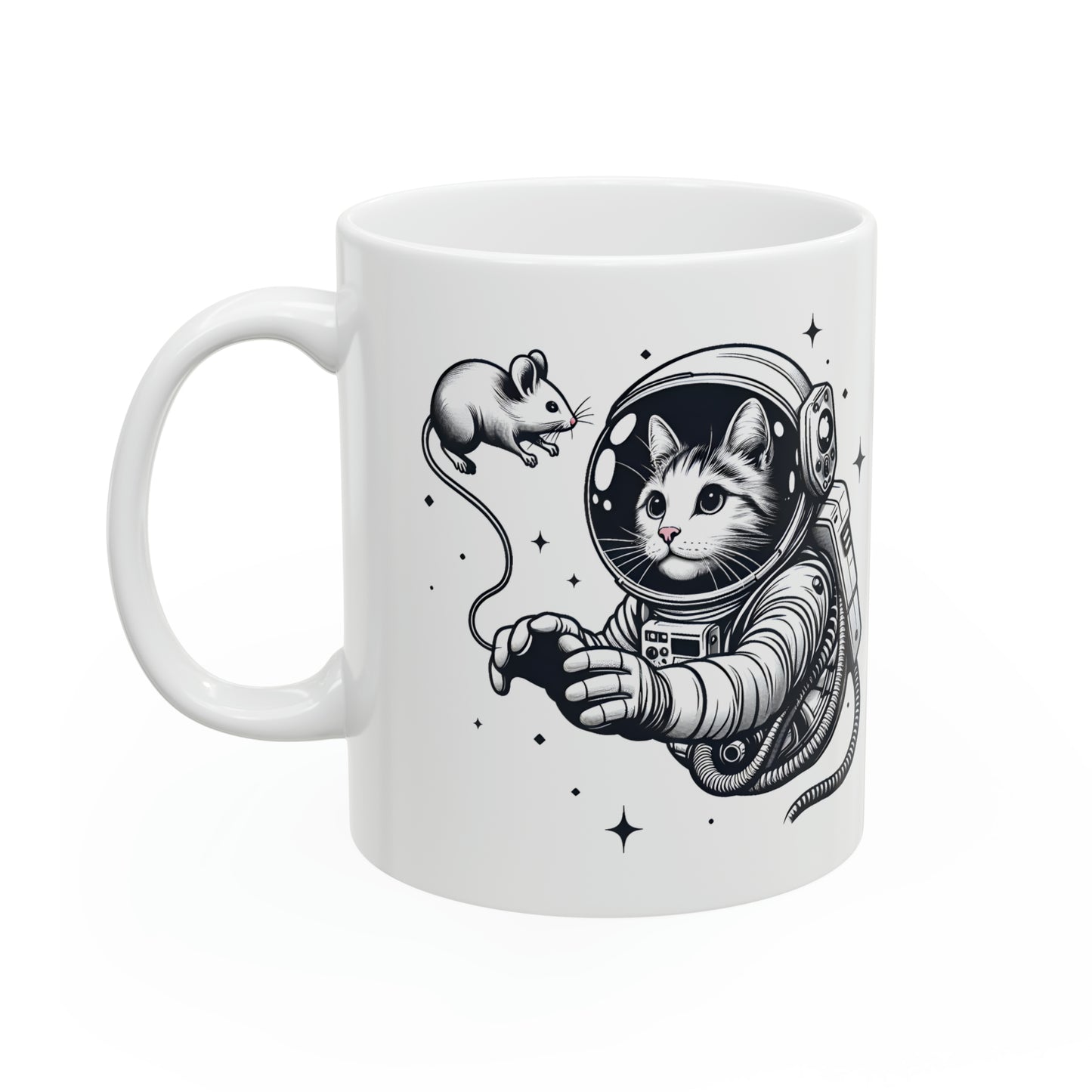 Astronaut Cat Mug