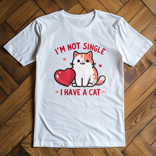 I'm Not Single, I Have a Cat T-Shirt