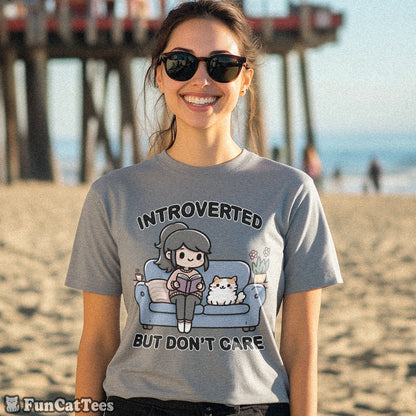 Introverted But Don't Care T-Shirt